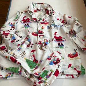 Pottery barn kids new holiday pajamas personalized for “Karina” size 4